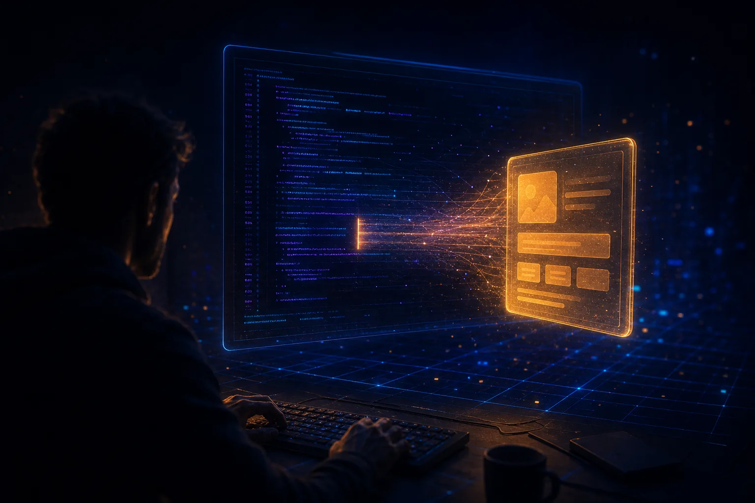 Proof of the Prompthen Method in action — an AI agent building something real, live, while the person directs in natural language